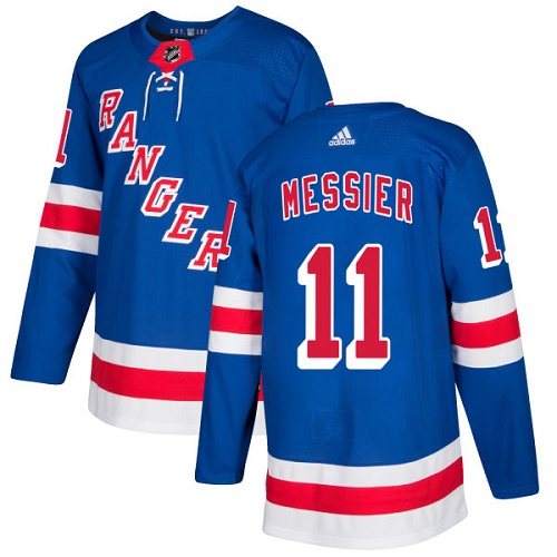 Adidas New York Rangers #11 Mark Messier Royal Blue Home Authentic Stitched Youth NHL Jersey->youth nhl jersey->Youth Jersey